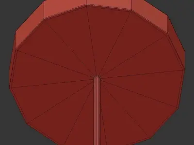 Gem Pendant 3D model