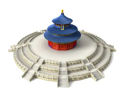Temple of Heaven 3D model