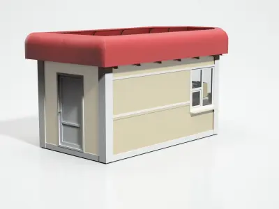 Coffee Shop 3D model