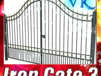 Iron Gate 03 3D model