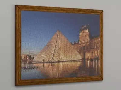 frame picture Free 3D model