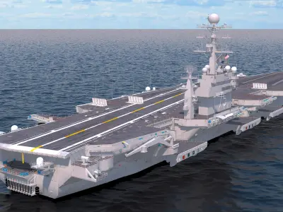  Aircraft Carrier USS Harry S Truman CVN-75 