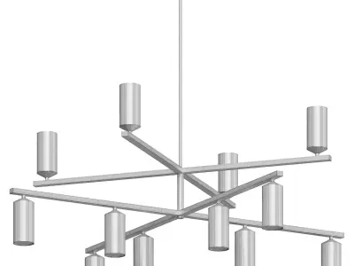 Gala Chandelier 3D model purchase