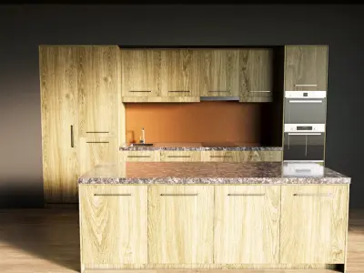 115-Kitchen7 texture 10 3D model