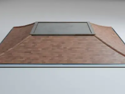Roof ready 3D model purchase