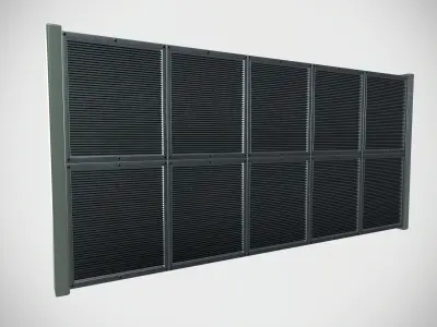  Factory Ventilation System Setup 3D model