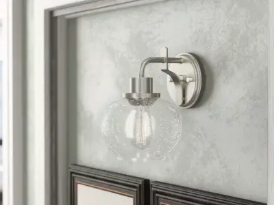 Wiesner Light Dimmable Armed Sconce Free 3D model