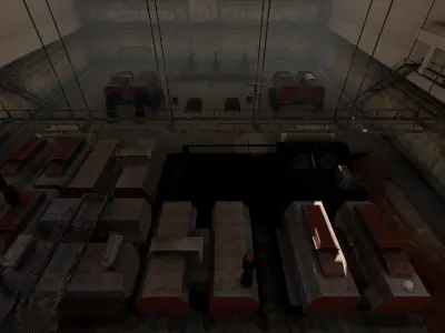 Industrial Factory-Factory building 3D model