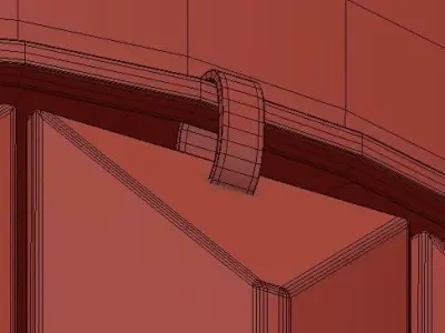 1920s Odeon Clear Glass  3D model