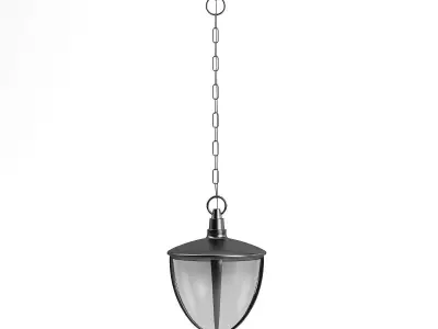 Ceiling Exterior Lamp 3D Model 3D model