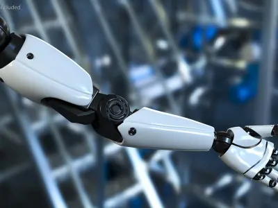  Mechanical Hands Rigged for Maya Collection 