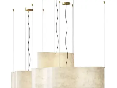 Nuvola Suspension Lamp 3D model