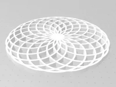 GEOMETRIA SAGRADA - TOROIDES 3D print model