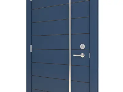 Door-098 modern door 3D model