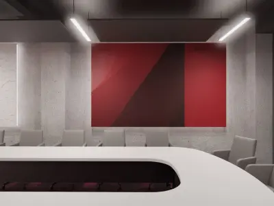 Meeting Room Design with KEYSHOT FILE 3D model