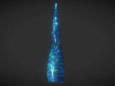 Crystal Tower 3D model