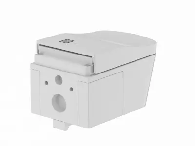 TOTO Neorest EW Wall-Hung Dual-Flush Toilet 3D model