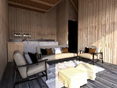 BUNGALOW HOUSES 3D model