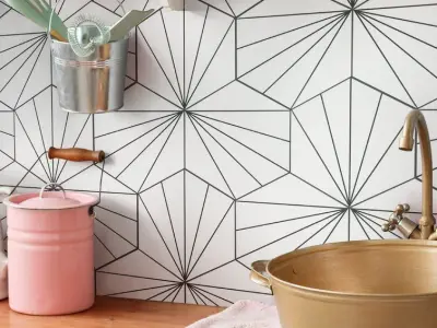 Aster Porcelain Patterned Wall Floor Tile Free 3D model