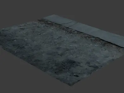 groundgravellapena 3D model