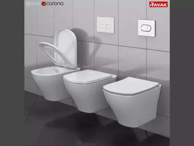 WC RAVAK Classic RimOff 3D model