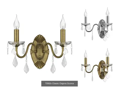 700 Classic Osgona Collection of Lamps 3D Model Pack