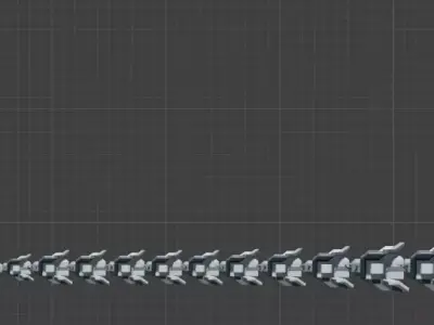 MECH WORLD PACK 3D model