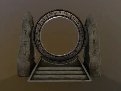 Magic portal 3D model purchase