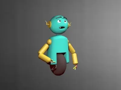 robot 35 3D model