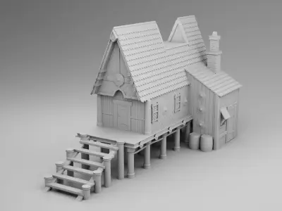 Vikings home 3D print model