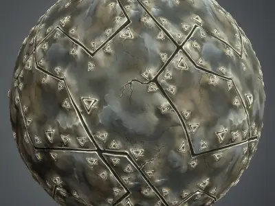 Stylized Metal Texture Texture