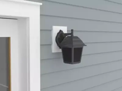 Traditional Entry Light 3D model