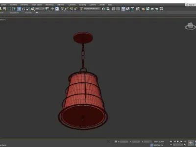 Savona Pendant Light Low-poly 3D model