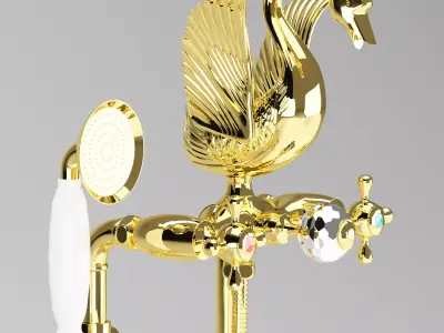 Bathtub-Swan 3D model