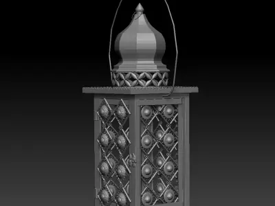 oriental lantern nice 3D model