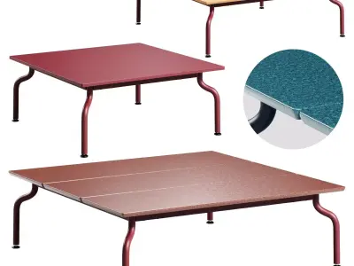 Low Table Magis South Set 3D model