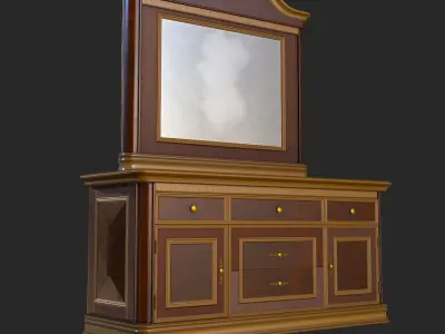 Old Vintage Furniture Mega Pack Low-poly 3D model
