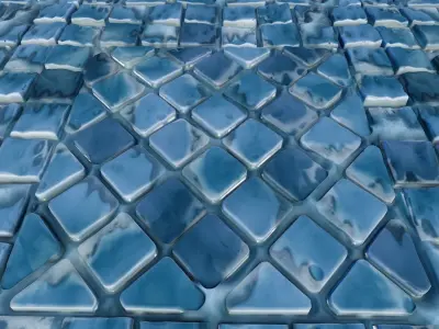 Snow Brick Texture