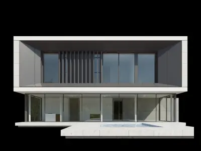 Modern Villa Design 009 3D model