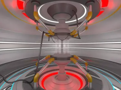 Sci Fi Room 3D model