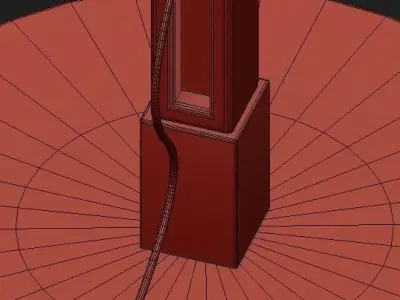 Floor lamp  Nowodvorski 6534 WOOD BOY 3D model