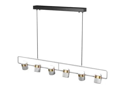 Ling PL6 Linear Suspension Low-poly 3D model