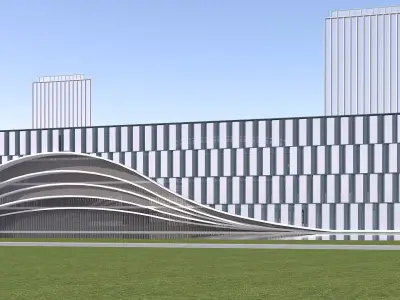 Building 01 3D model