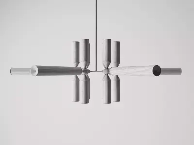 Chandelier combination 3D Model Pack