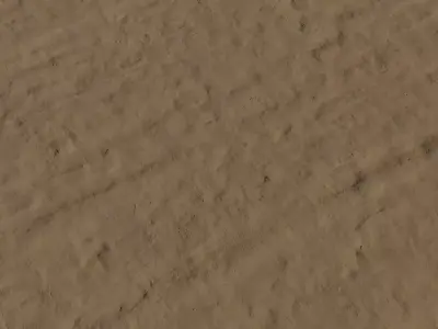 Realistic Dry Brown Soil Ground PBR Texture Texture