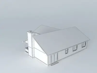 Ranch House Free 3D model