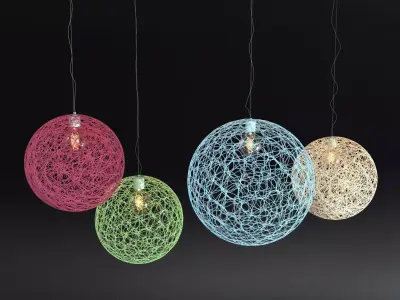 Ceiling lamp-tangle 3D model