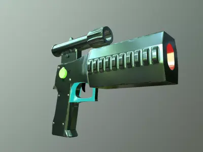 Sci-Fi Desert Eagle 3D model