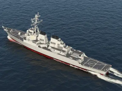  Arleigh Burke Destroyer Porter DDG-78 