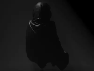 Sitting Reaper 3D model